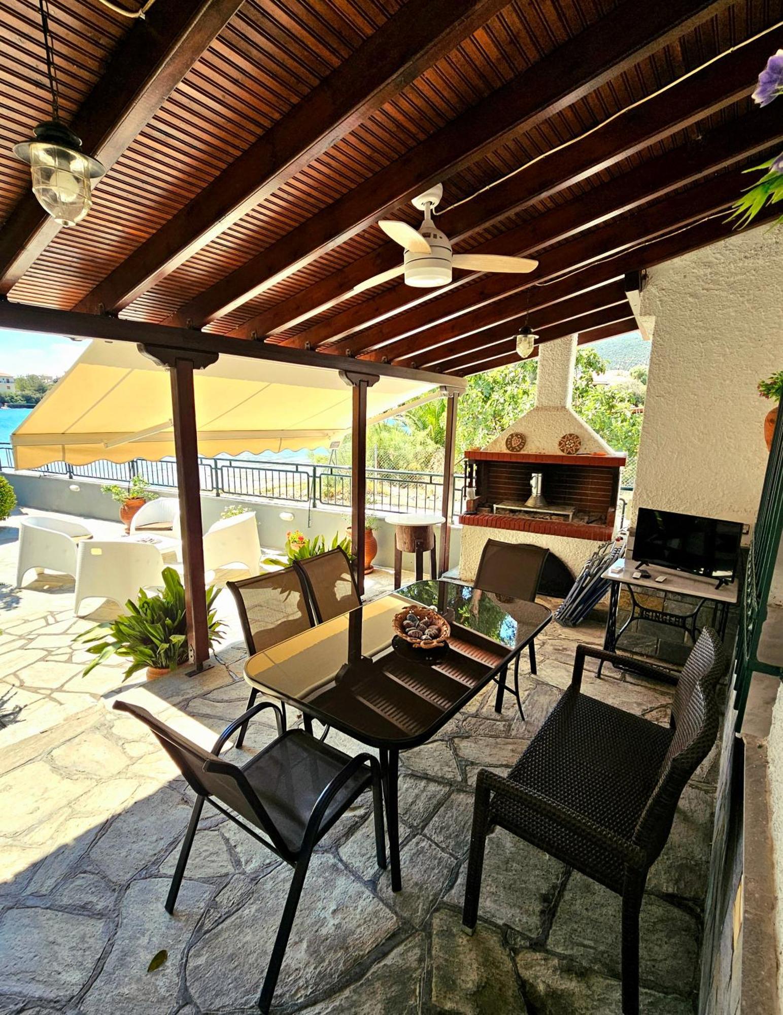 Polianthi Seaside House Villa Marathos  Exterior photo