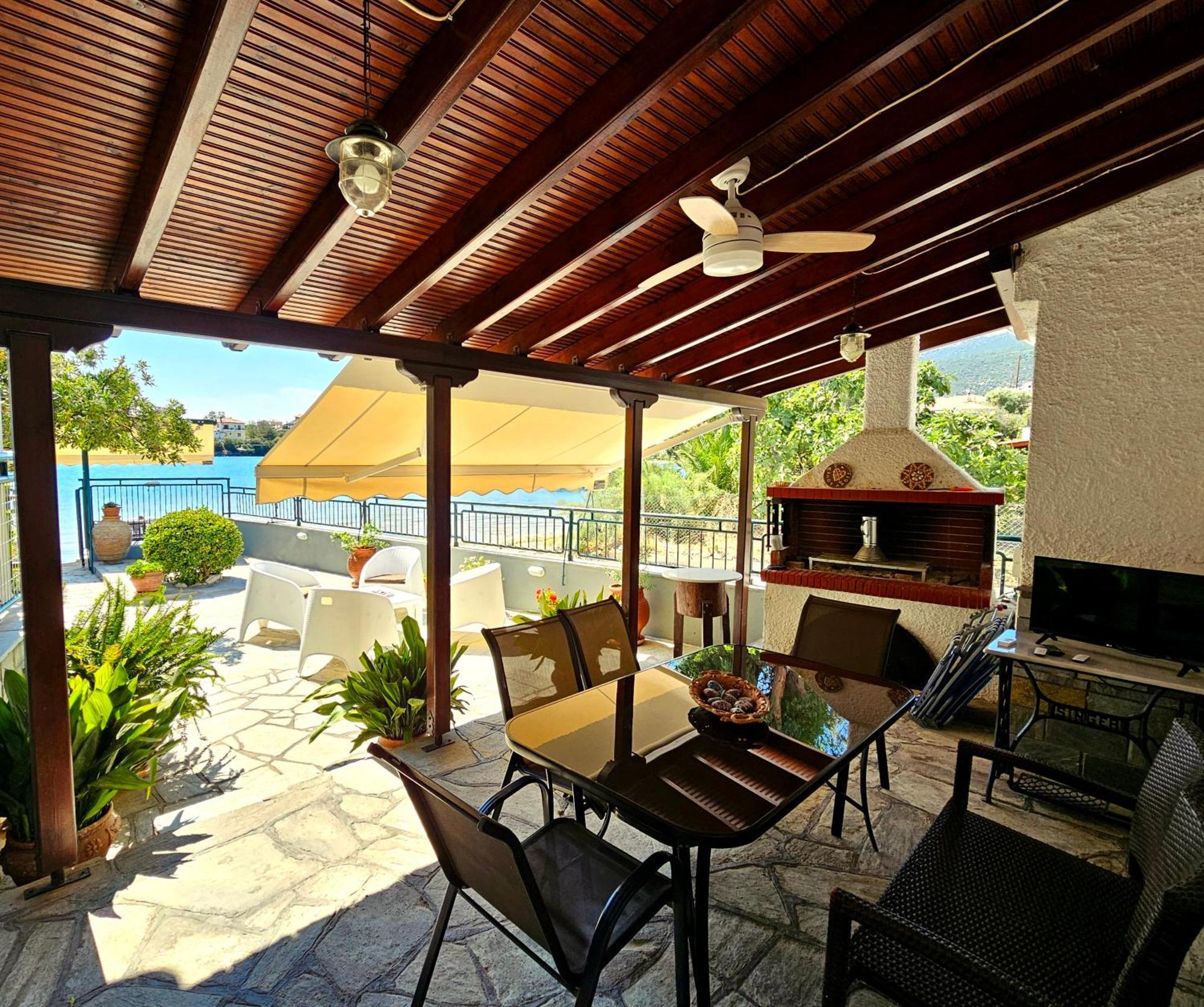Polianthi Seaside House Villa Marathos  Exterior photo
